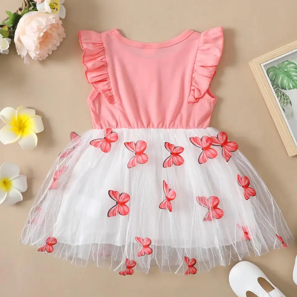 VESTIDO MARIPOSAS 3D