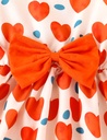 VESTIDO CORAZÓN NARANJA