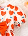 VESTIDO CORAZÓN NARANJA